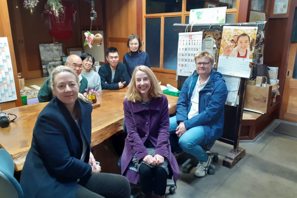 Kitchen reunion with the Kondo family