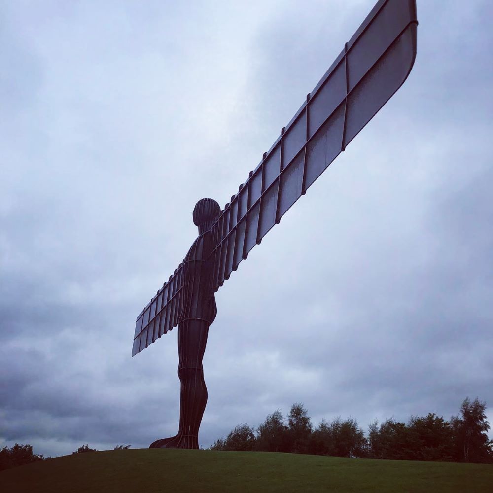 Angel of the North - commemorating what's lost and configuring hope
